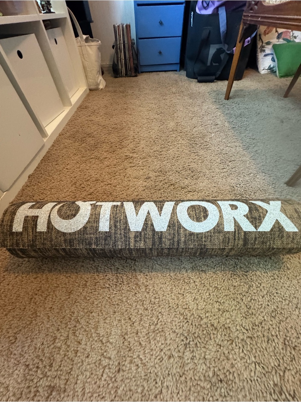HOTWORX Gray Exercise Mat with Logo - Picture 2 of 2